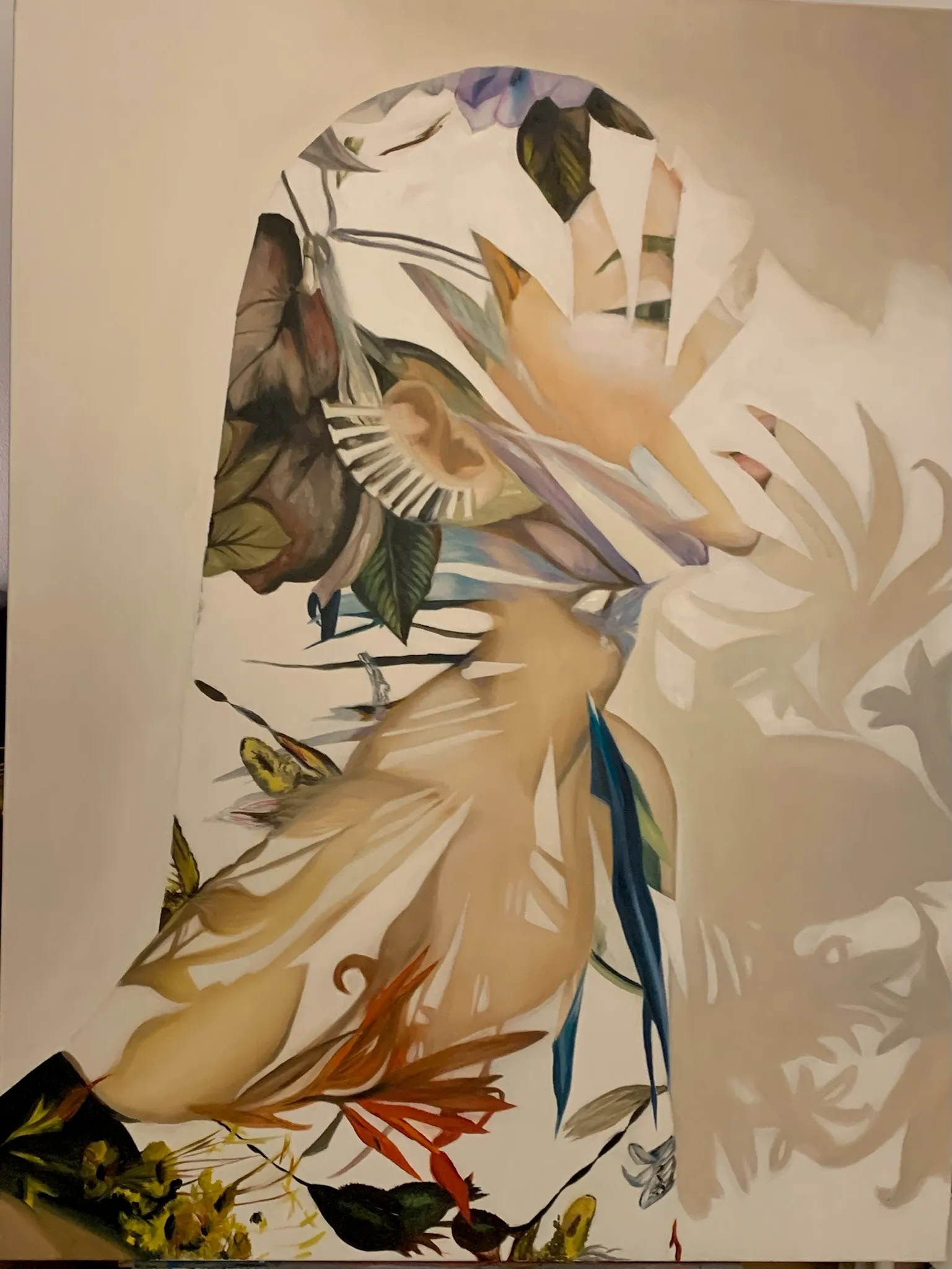 Amazonia, óleo sobre tela, vista 3