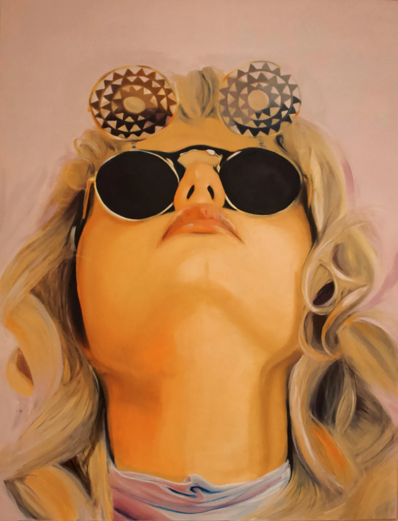 Araceli, óleo sobre tela, vista 2