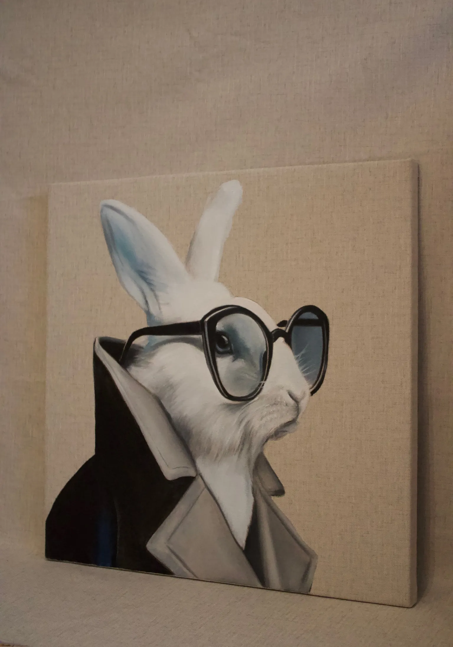 Pepa, óleo sobre tela, vista 2